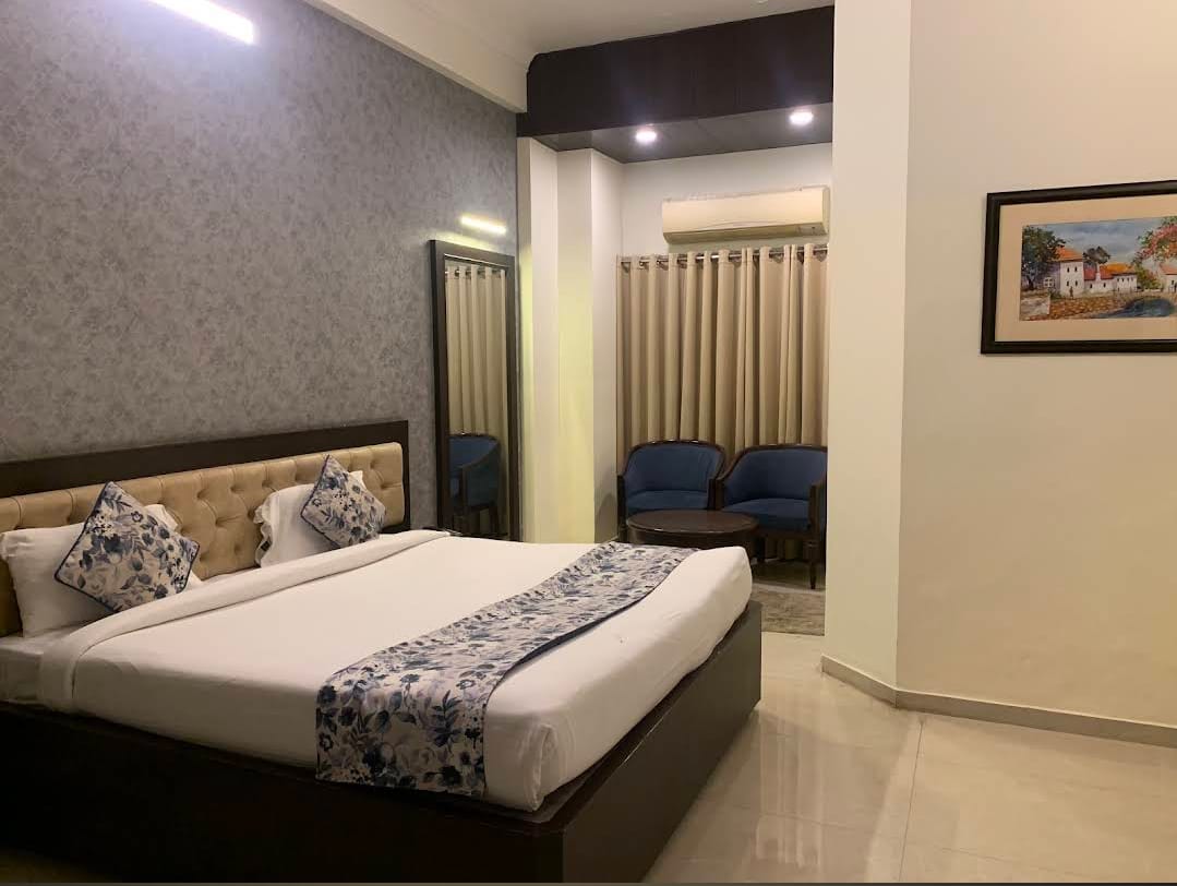 2 Bed AC view 2 - Interior of accommodation at Sri Janaki Mahal Trust